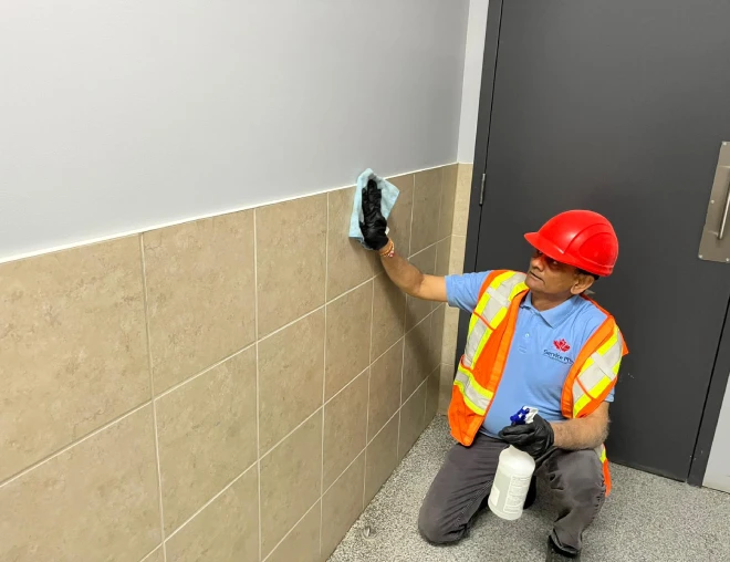 academic building cleaning