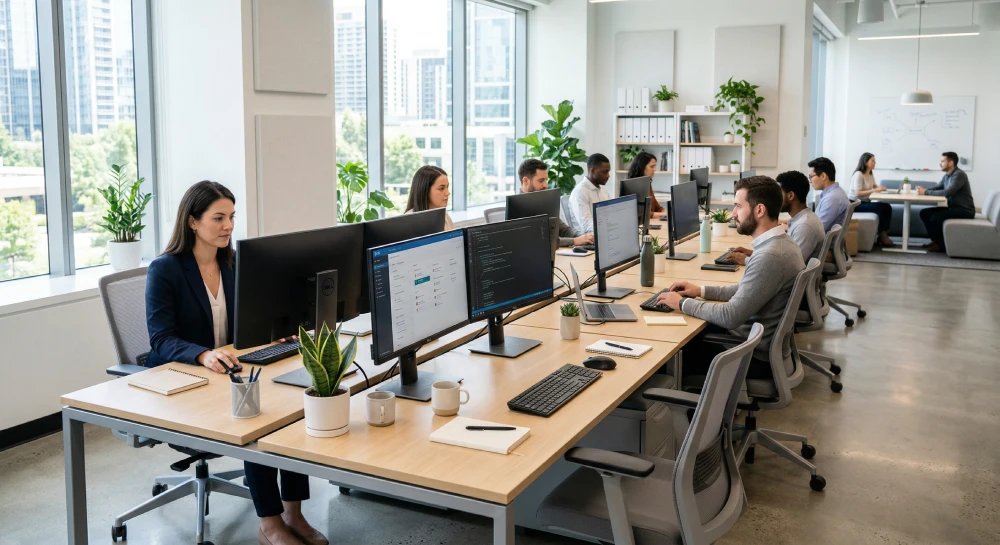 office cleaning productivity benefits