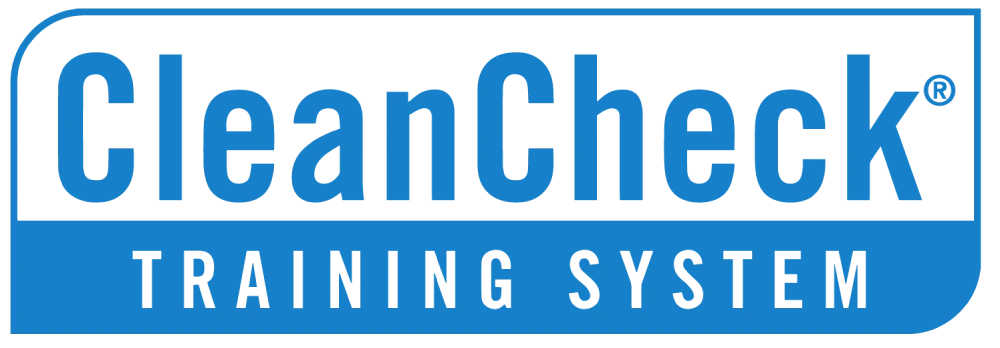 CleanCheck Training System certification logo