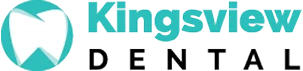 Kingsview Dental logo – medical dental office cleaning client in Calgary