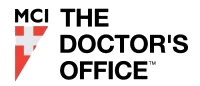 MCI The Doctor's Office logo – medical clinic cleaning partner of Service Pro Inc.